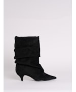 SUEDE TOP PRETO
