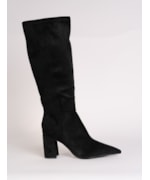 SUEDE TOP PRETO